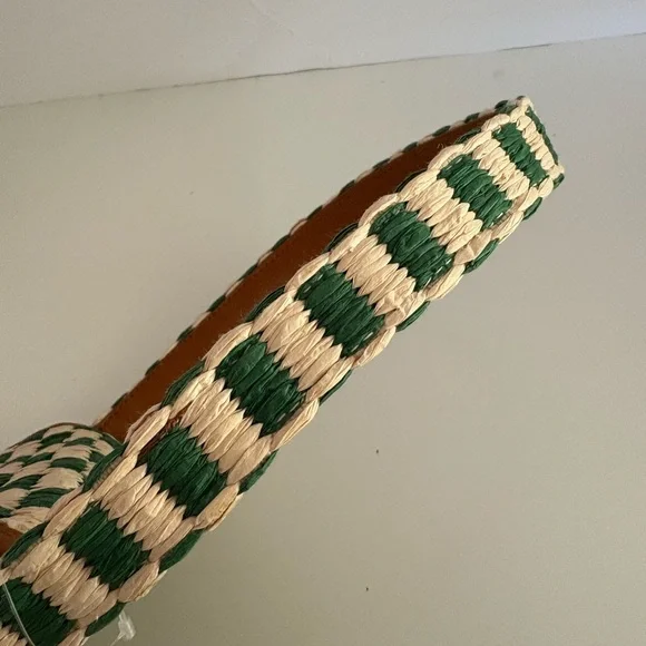 NWOT Anthropologie The Fiona Shoulder Bag: Raffia Edition - Picture 13 of 14